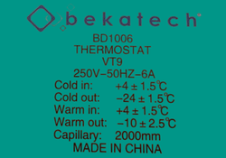 Buzdolabı Vt9 - 92 K59-L1102 Termostat 2M Bd1006 - 2