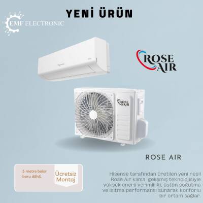 Roseair 18.000 BTU Inverter Klima - AST-18UW4RSKE01G - 1