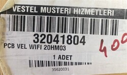 Vestel Çamaşır Makinesi Ekran Kartı v32041804 - 2